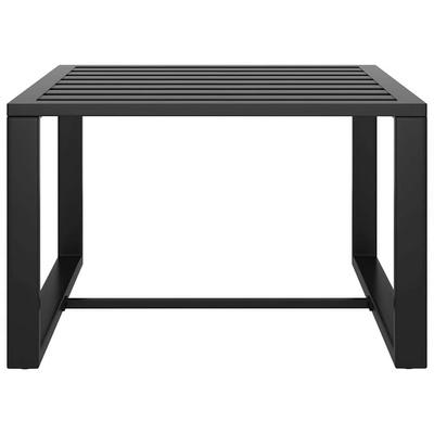 Stolik kawowy, aluminium, antracytowy