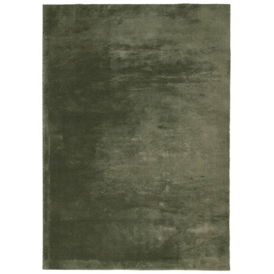 vidaXL Dywan HUARTE z krótkim włosiem, zielony, 160x230 cm