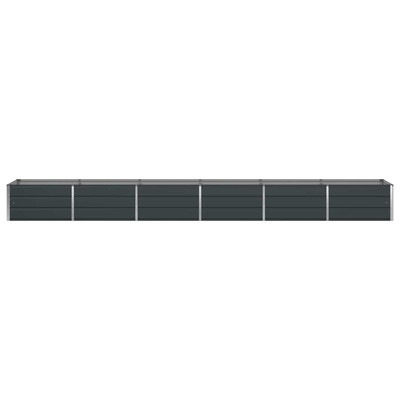 Donica Antracyt 480 x 80 x 45 cm Stal