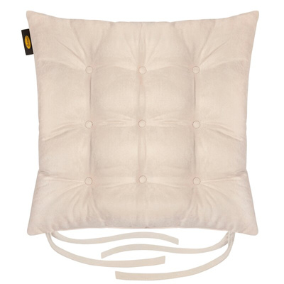 Siedzisko Ada ciemnokremowe 40x40