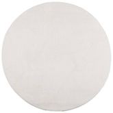 vidaXL Dywan IZA z krótkim włosiem, kremowy, Ø 120 cm