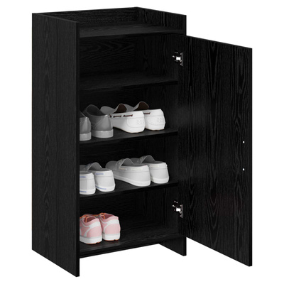 Szafka na buty Czarny dąb 48 x 36 x 92 cm Drewno inżynieryjne