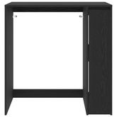 Szafka na pralkę Czarny Dąb 87 x 60 x 89 cm Drewno inżynieryjne