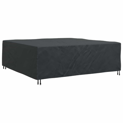 Pokrowiec na meble Gładki Czarny 220 x 220 x 70 cm 420D