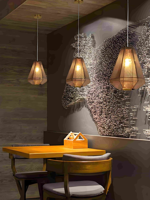 Geometryczna Lampa wisząca ETCHi AD304