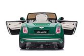 Auto Na Akumulator Bentley Mulsanne Zielony Lakierowany