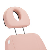 Elektryczny fotel kosmetyczny SILLON CLASSIC 3 silniki różowo czarny 150221