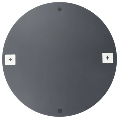 vidaXL Lustro ścienne, 70 cm, okrągłe, szklane