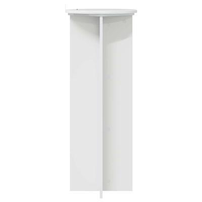 Stojak na rośliny 2 pcs Biały wysoki połysk ?40 x 100 cm