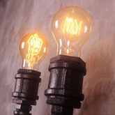 Kinkiet Led Industrialny Rury Retro 2xE27 Aruzzo Tubo