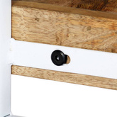 vidaXL Szafka pod TV, 90x30x40 cm, lite drewno mango