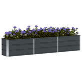 Donica Antracyt 240 x 40 x 45 cm Stal