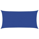 Żagiel przeciwsłoneczny, 160 g/m?, niebieski, 4x7 m, HDPE