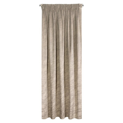 Zasłona Riva ciemnobeżowa 140x270