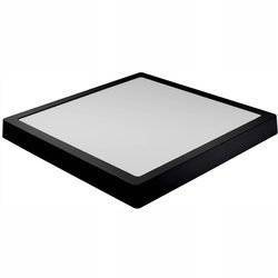 Lampa panel LED natynkowy plafon czarna 24W