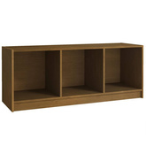 vidaXL Szafka pod TV, miodowy brąz, 104x33x41 cm, drewno sosnowe