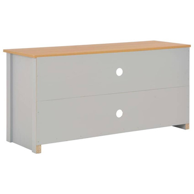 vidaXL Szafka pod TV, szara, 120 x 39 x 58 cm