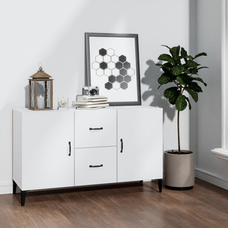 Komoda, biała, 100x36x60 cm, materiał drewnopochodny model standard