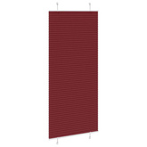 Roleta plisowana Bordowy Czerwony 100x200 cm Szerokość tkaniny