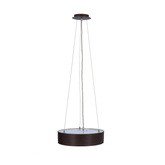 Lampa wisząca z abażurem Zigo nowoczesna LED 16W zimna do salonu