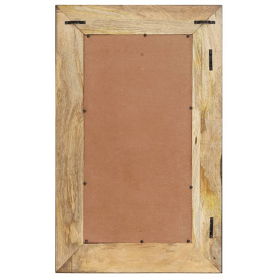 vidaXL Lustro, 80 x 50 cm, lite drewno mango