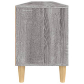 vidaXL Szafka pod TV, szary dąb sonoma, 150x30x44,5 cm