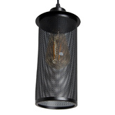Lampa wisząca Abigali Midnight, czarny E27