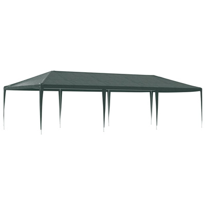 vidaXL Namiot imprezowy, 4x9 m, zielony, 90 g/m²