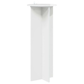 Stojak na rośliny 2 pcs Biały wysoki połysk ?40 x 100 cm