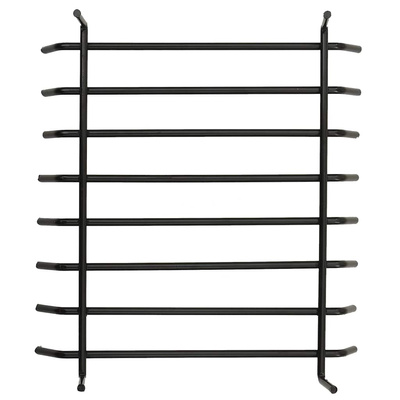 Piecyk ogrodowy z pogrzebaczem, 38x38x122 cm, stalowy
