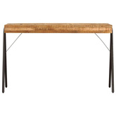 vidaXL Biurko z litego drewna mango, 118 x 50 x 75 cm