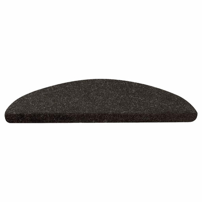 Samoprzylepne nakładki na schody, 15 szt., 56x17x3 cm, czarne