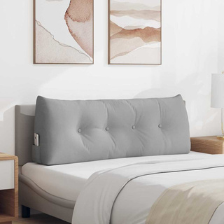 Poduszka na plecy Szary chmur 120 x 24 x 50 cm tkanina
