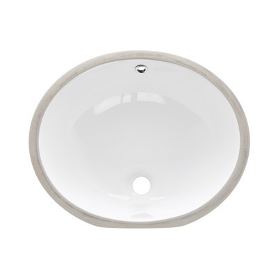 Umywalka podblatowa mykonos 49 cm, z przelewem CE-50-001-W Invena