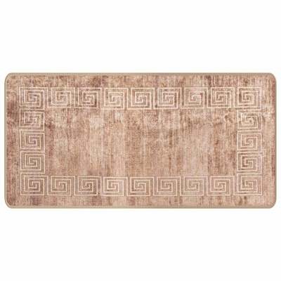 Chodnik dywanowy MARSA Biały 50 x 100 cm Poliester i PVC