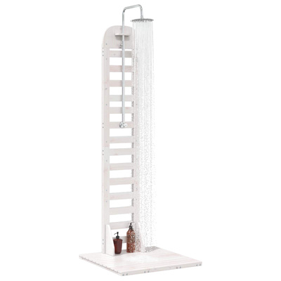 Prysznic na zewnątrz 223 cm Biały