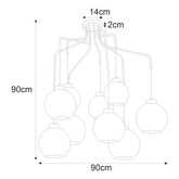Lampa wisząca K-4876 z serii HORIK