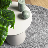 vidaXL Dywan z długim włosiem PAMPLONA, szary, 60x110 cm