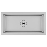 Ręcznie robiony zlew kuchenny, stal nierdzewna