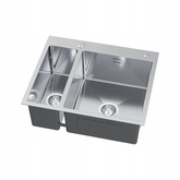 Zlewozmywak stalowy 1,5K AIDA inox