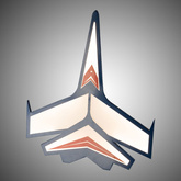 Lampa sufitowa Abigali Jet 26W LED