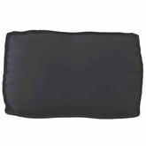 Zestaw poduszek na paletę 2 pcs Czarny Materiał Oxford
