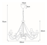 Lampa wisząca K-3992 z serii BARTEZ