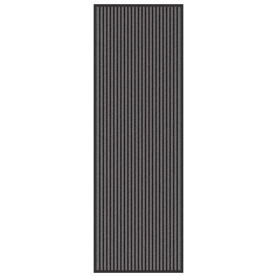 Dywanik wejściowy Czarny 60 x 180 cm polipropylen