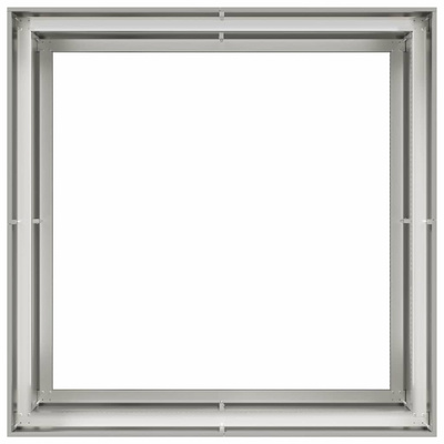 Doniczka 100x100x80 cm Stal nierdzewna