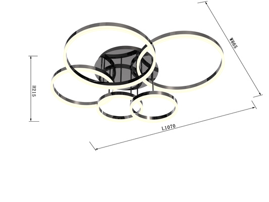 Lampa sufitowa PERPIGNON 9049-605