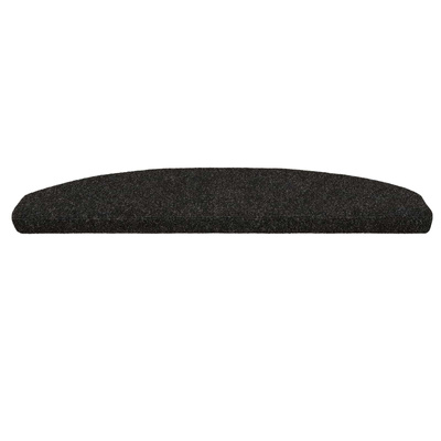 Samoprzylepne maty na schody 15 pcs Czarny 80 x 24,5 x 3,5 cm
