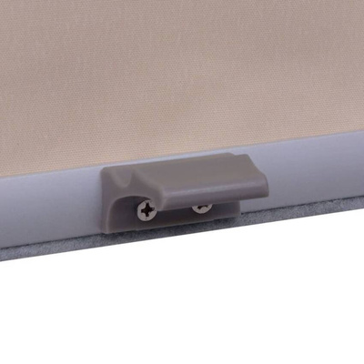 vidaXL Roleta zaciemniająca, beżowa, C04