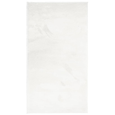 vidaXL Dywan OVIEDO z krótkim włosiem, kremowy, 80x150 cm