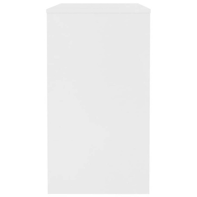 vidaXL Biurko, białe, 90x40x72 cm, materiał drewnopochodny